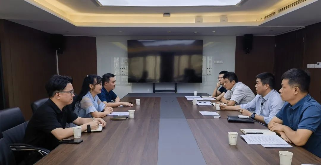 公司與經(jīng)開渭北發(fā)展集團(tuán)、渭北建設(shè)集團(tuán)座談交流